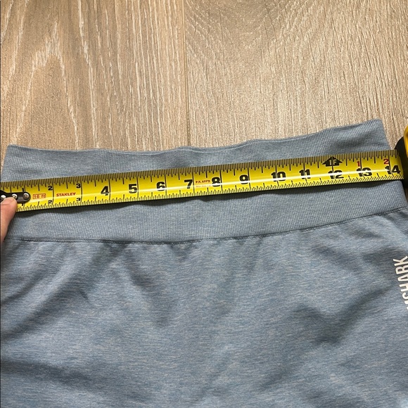 Gymshark Light Blue Active Seamless Leggings - Picture 6 of 8